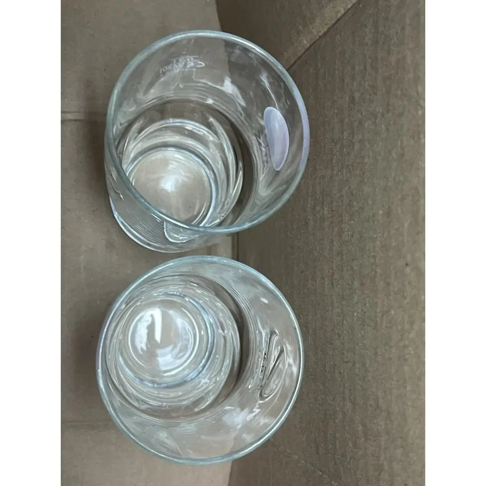 Pepsi Max Glass 12oz Set Of 2 HighBall Tumbler Color Logo RARE Vintage